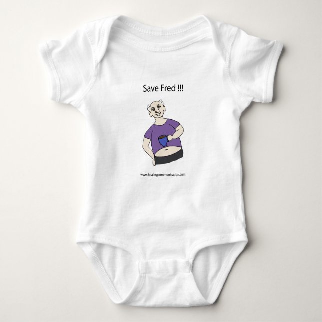 Save Fred Baby Bodysuit (Front)