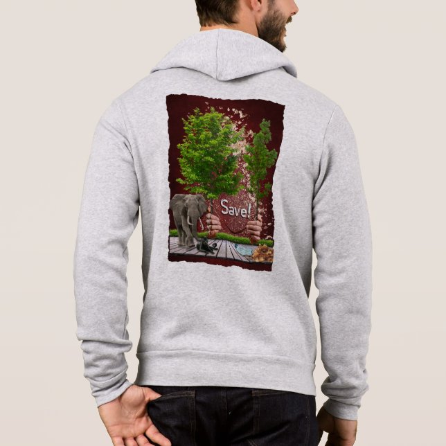 SAVE! HOODIE (Back)