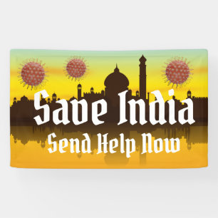 Save India From Covid-19 Banner