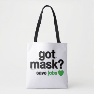 Save Jobs. Tote Bag