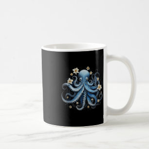 Save Kraken Blue Octopus Squid Sea Live Save Ocean Coffee Mug