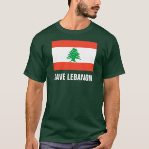 Save Lebanon Forest Green T-Shirt