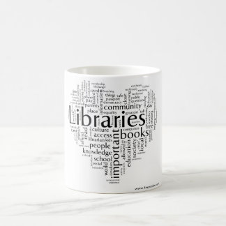 Save libraries 5 coffee mug