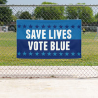 Save Lives Vote Blue 2026 Election Democrat