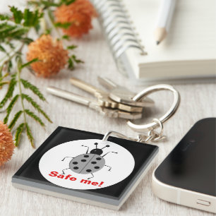 Save me,Protecting nature, personalised Key Ring