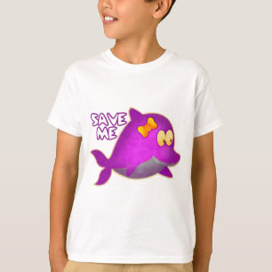 Save Me SAVE THE WHALES T-Shirt