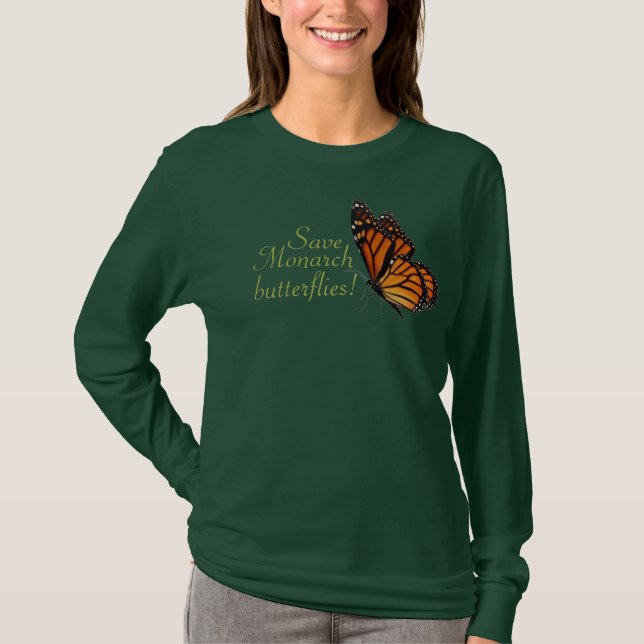 Save Monarch butterfly T-Shirt (Front)