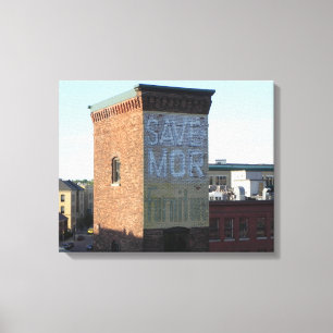 SAVE MOR FURNITURE ROOF TOP SERIES CANVAS PRINT