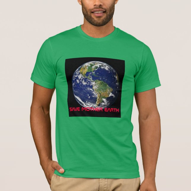 "SAVE MOTHER EARTH" Tee (Front)