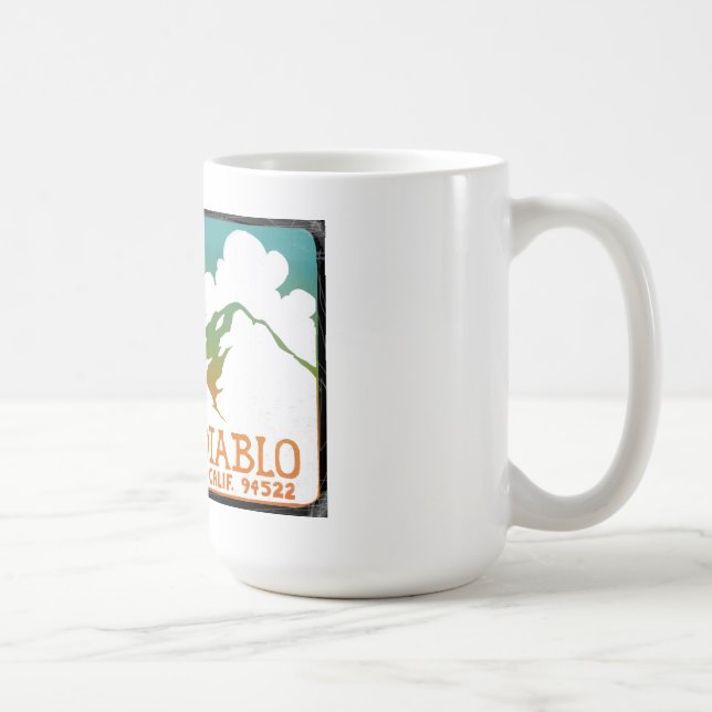 Save Mount Diablo Vintage Logo Mug (Right)