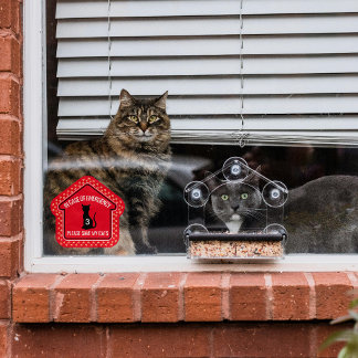 Save My Cats Safety Alert Custom First Responder Window Cling