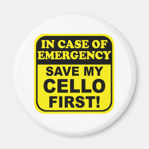 Save My Cello Magnet