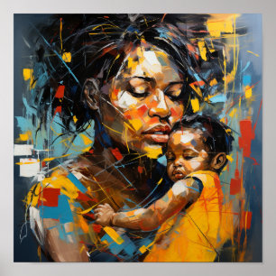 Save My Child -Neo Expressionism Art  Poster