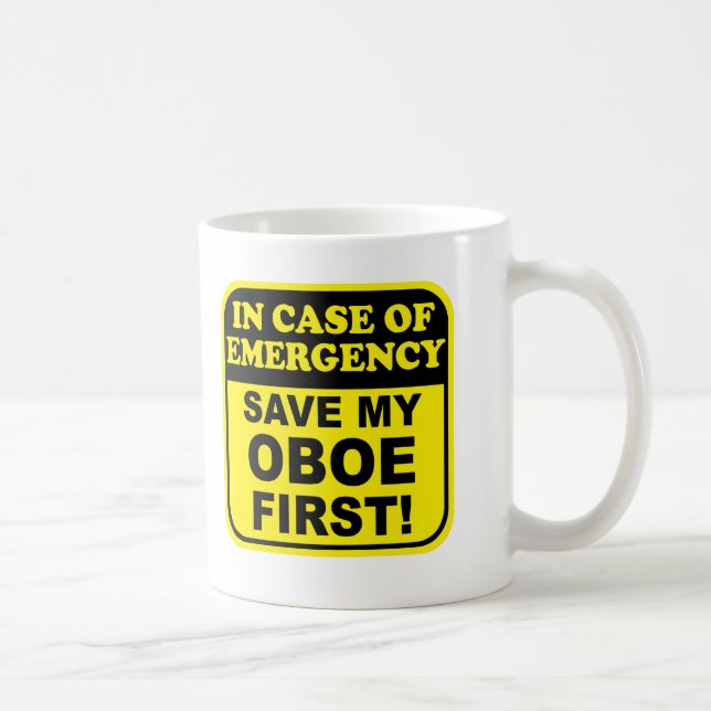Save My Oboe Coffee Mug (Right)