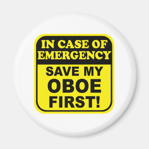 Save My Oboe Magnet