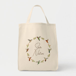 Save Nature Hummingbirds Tote Bag