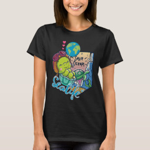 Save Ocean SeaLife Baby Turtle Sea Animal Ocean Sa T-Shirt