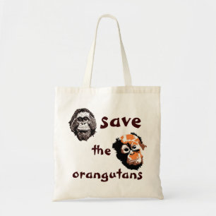 Save Orangutans Wildlife Charity Tote Bag