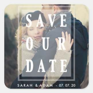 Save Our Date Overlay | Save the Date Stickers