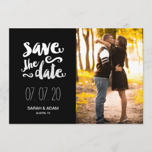 Save Our Date   Photo Save the Date Card
