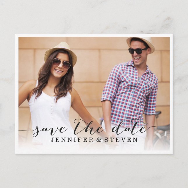 SAVE OUR DATE | SAVE THE DATE ANNOUNCEMENT POSTCARD (Front)
