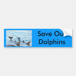 Save Our Dolphins Bumper Sticker