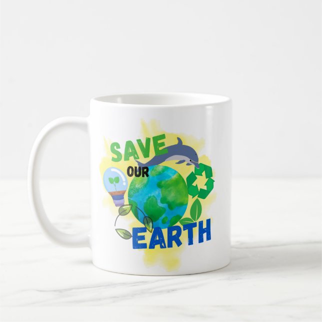 Save Our Earth Coffee Mug (Left)