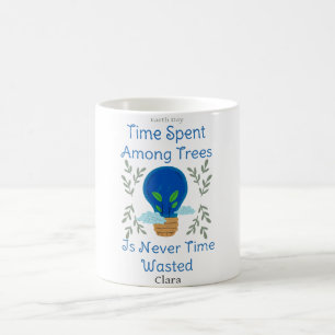 save our earth, earth day, love earth, personalise coffee mug