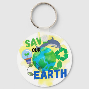 Save Our Earth Key Ring