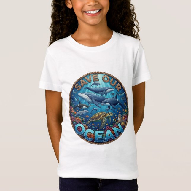 SAVE OUR OCEAN T-Shirt (Front)