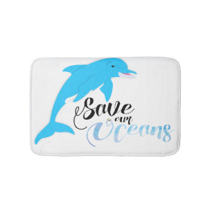 Save our Oceans Bath Mat