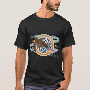 Save Our Oceans - Cute Turtle Save The Seas Range T-Shirt