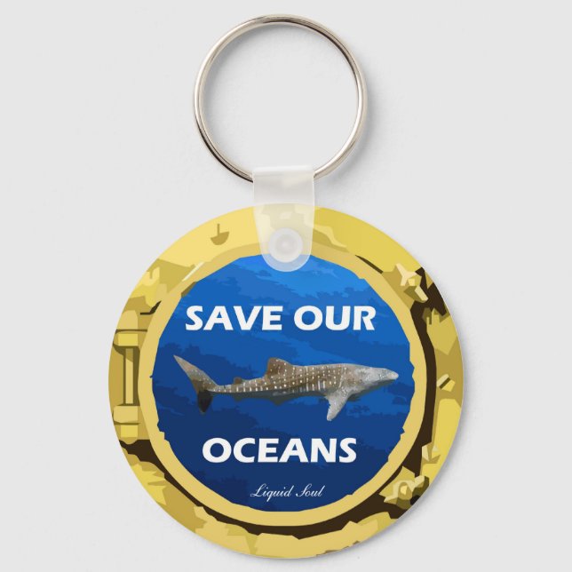 Save Our Oceans - Keychains (Front)