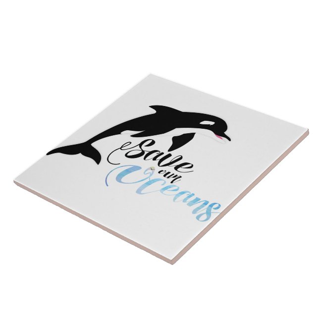 Save our Oceans Tile (Side)