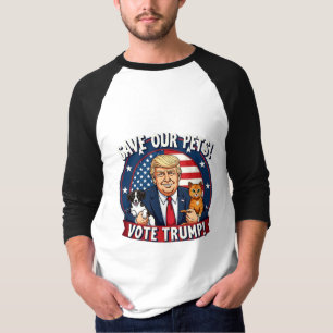 Save our Pets Vote Trump Pets For Trump T-Shirt