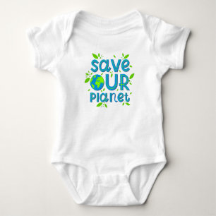 Save Our Planet Baby Bodysuit