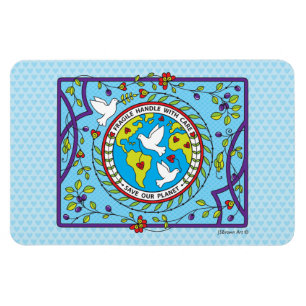 Save Our Planet_Flexible Magnet 6" x 4"