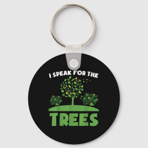 Save Our Planet For Environmental Protection Trees Key Ring