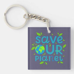 Save Our Planet Key Ring