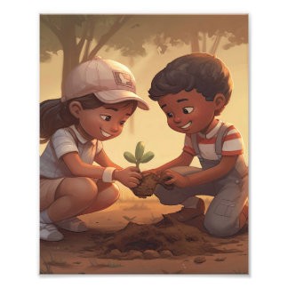 Save Our Planet Photo Print