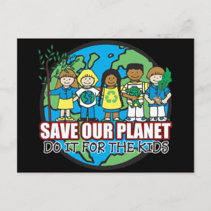Save Our Planet Postcard