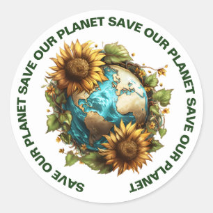 Save Our Planet Stickers