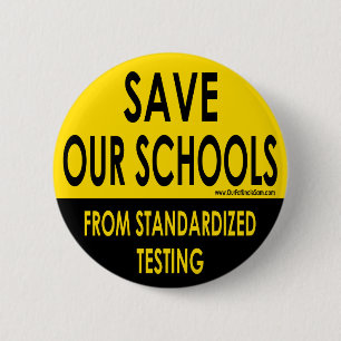 Save Our Schools 6 Cm Round Badge