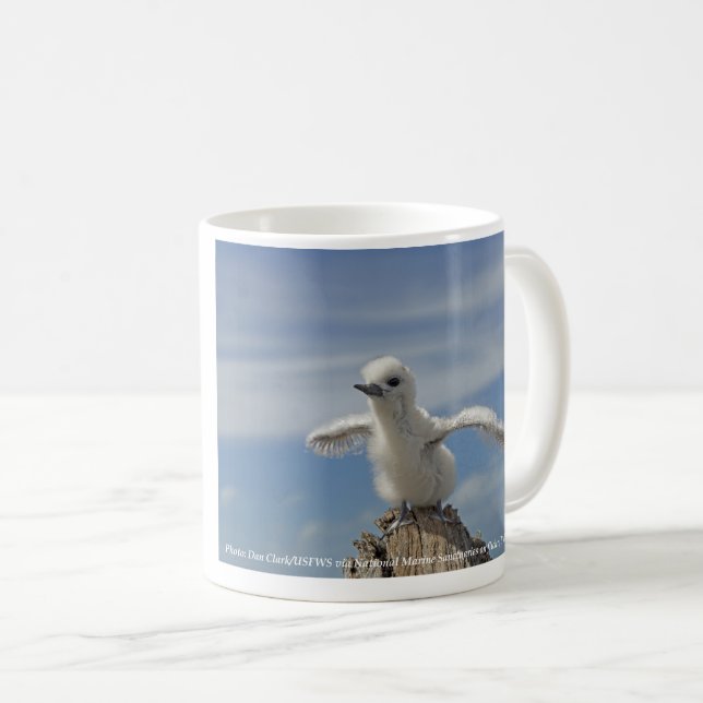 Save Our Seabirds Mug by RoseWrites (Front Right)