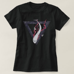 save our sharks SOS floral triangle T-Shirt