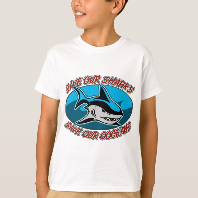 Save Our Sharks T-Shirt (Front)