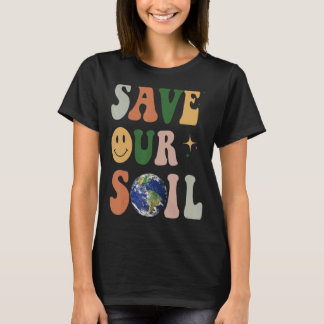 Save Our Soil Support Save Soil Movement With Sadh T-Shirt