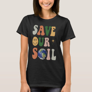 Save Our Soil Support Save Soil Movement With Sadh T-Shirt