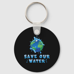 Save Our Waters Earth Day 2025 Clean Waters Conser Key Ring
