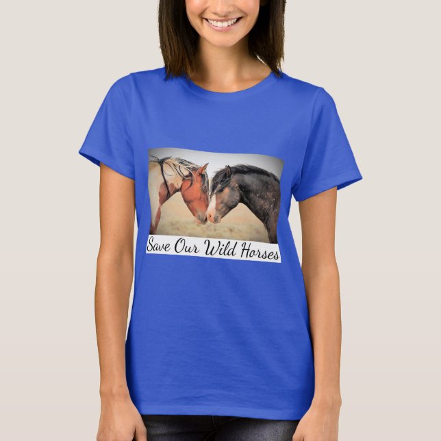 Save Our Wild Horses T-Shirt (Front)